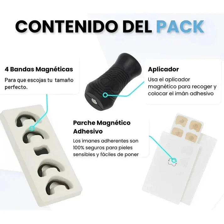 Banda Nasal Magnetica | Respira Mejor, Adiós Ronquidos | KIT COMPLETO